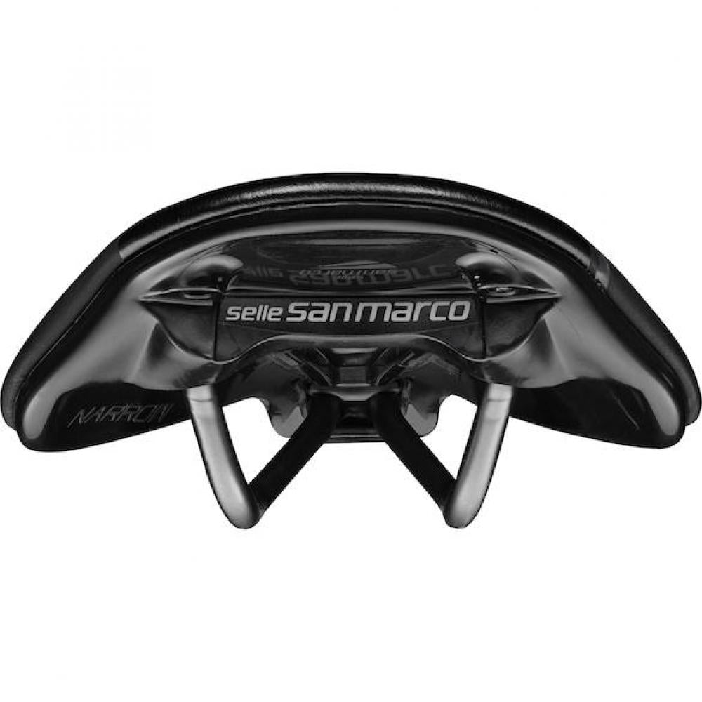 Selle San Marco Sattel Shortfit 2.0 Racing 140 x 255 mm Schwarz - leistungsstarker Rennradsattel