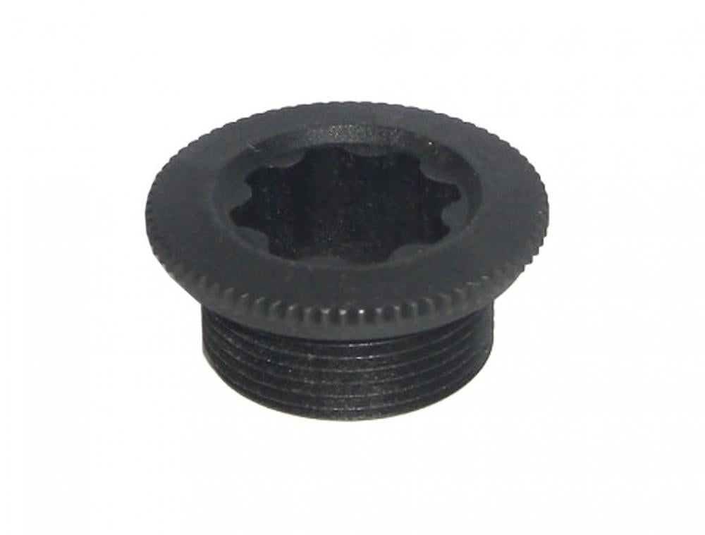 Kurbelbefestigungsschraube Shimano für Hollowtech II, schwarz - sichere Kurbelmontage