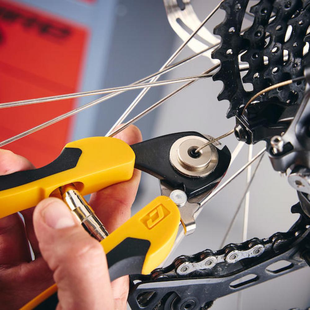 Jagwire Kabelschneider Pro 2.0 Cable Crimper Einheitsgröße Schwarz/gelb - präzises Schneiden & Crimpen