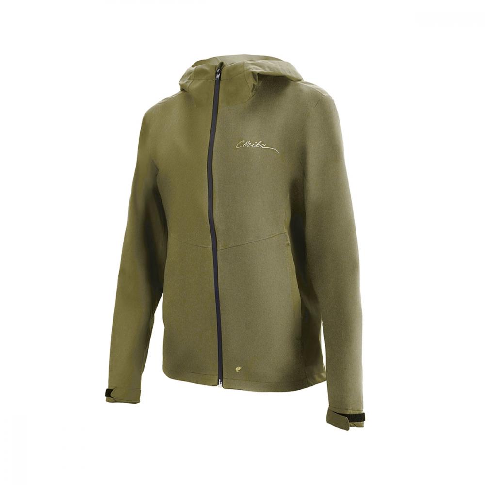CHIBA Rainjacket Damen - wasserdicht, winddicht, atmungsaktiv, olive, XXL