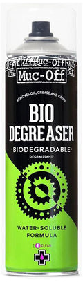 Muc-Off Bio Entfetter Aerosol 500ml pink, biologisch abbaubar, wasserlöslich, entfernt hartnäckiges Fett & Kettenwachs, ideal für Antrieb & Schaltung