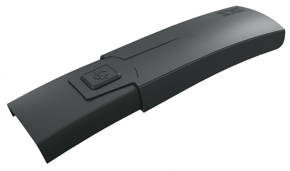 SKS Spoiler EDGE AL 56mm Schutzblechverlängerung - flexible Kunststoffverlängerung für kantige Radschutzprofile kompatibel mit 46-75 mm Breite verlängert Schutzblech um bis zu 137 mm