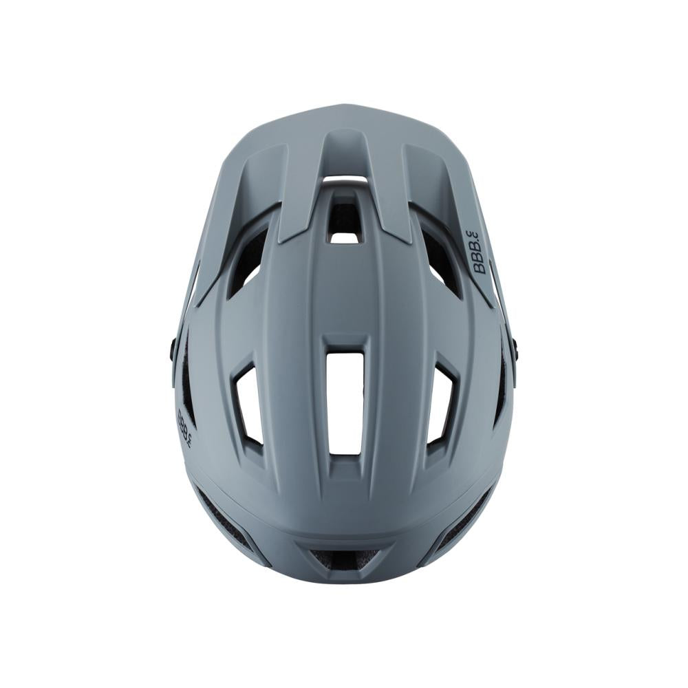 BBB Cycling BBB Helm Shore L (59-62cm) matt grau - robuster MTB-Helm mit Komfort