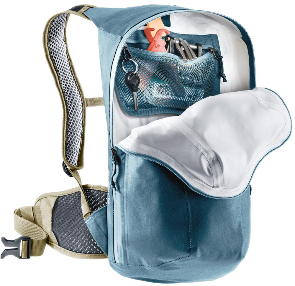 Deuter Plamort 12 Fahrradrucksack - 610g leicht, wasserdicht, Airstripes