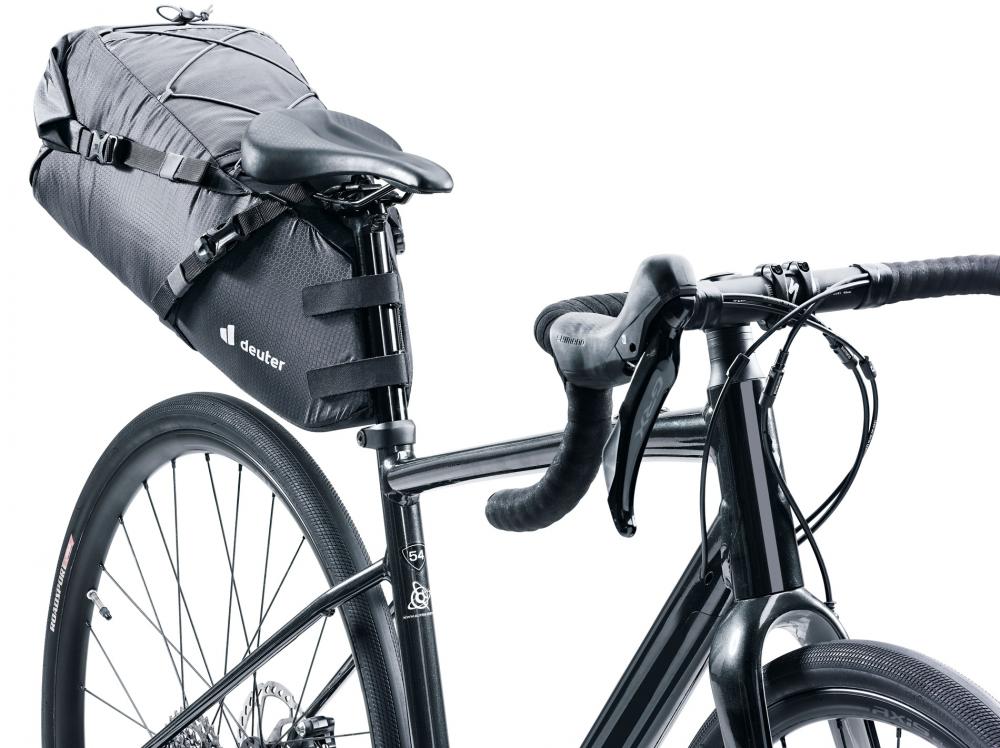 Deuter Mondego SB 16 Satteltasche 16L Schwarz - Bikepacking Fahrradtasche