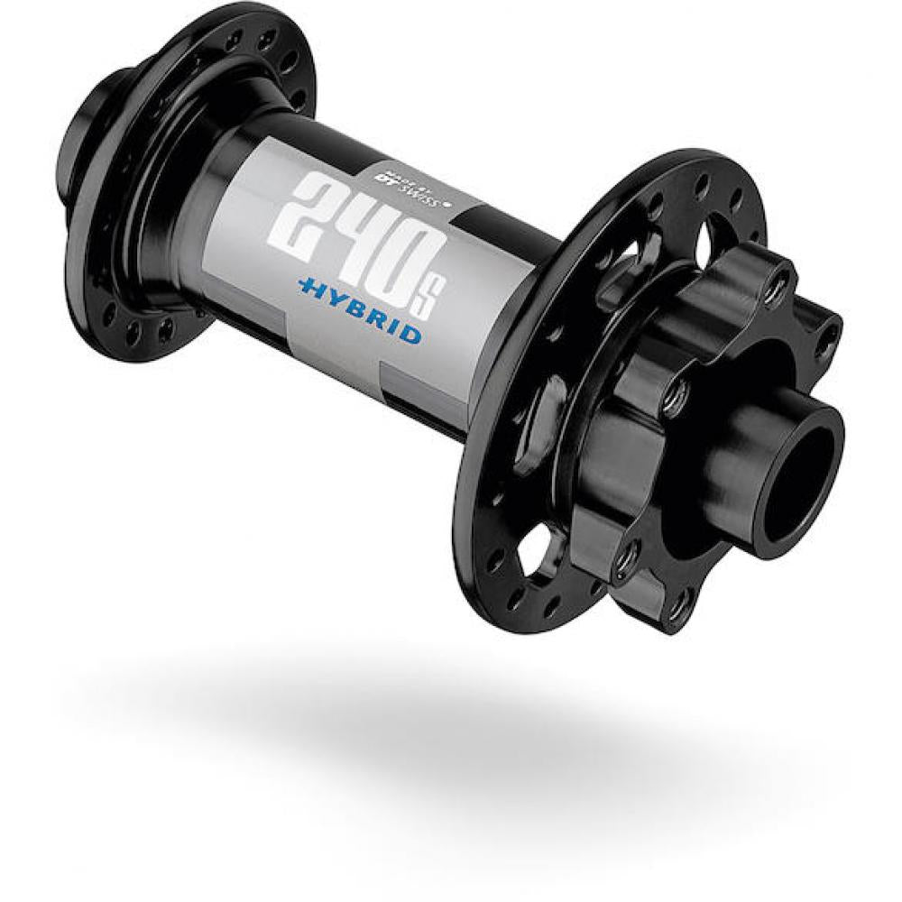 DT Swiss Nabe MTB Hybrid VR 240 32 Loch schwarz - leichte, robuste E-MTB Vorderradnabe