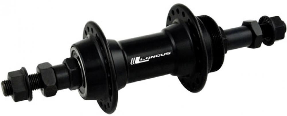 Longus Hinterradnabe Matrix 36 Loch 36 - robuste Nabe für Schraubkranz-Laufräder