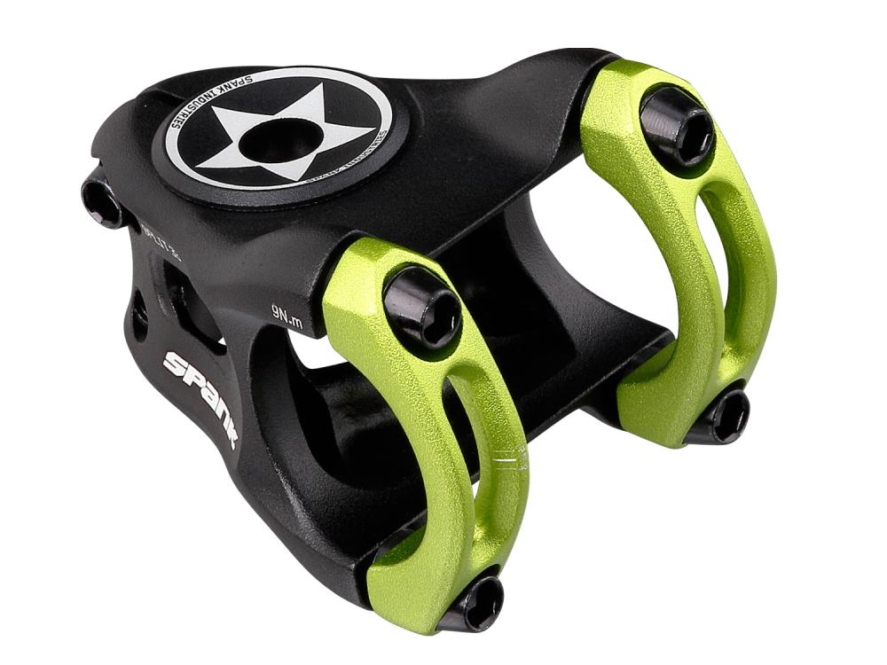 Spank Split Vorbau, 31.8mm, green, 43