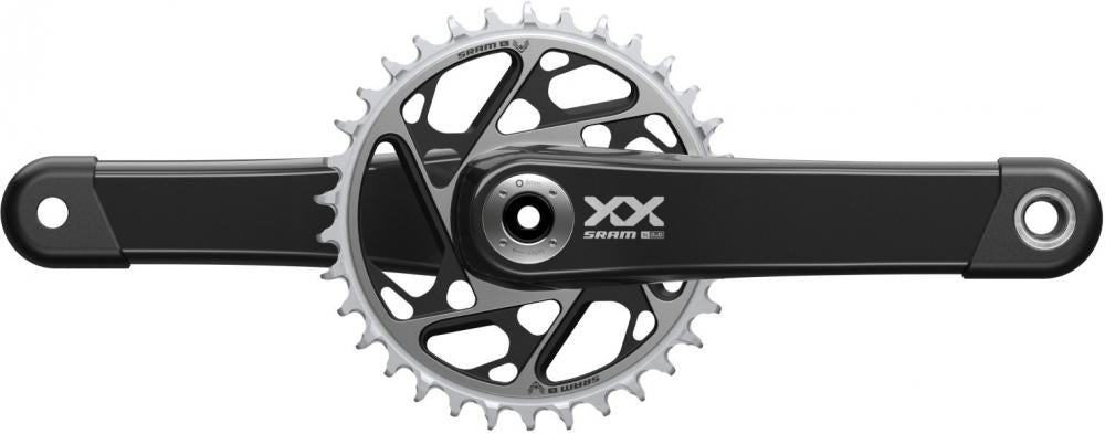 SRAM XX SL Eagle T-Type Kurbelgarnitur 165 mm / 174 mm - ultraleichte Performance für 1x12-Antriebe