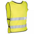 Messingschlager Warnweste -M/L-, gelb, 2 Streifen, 120915