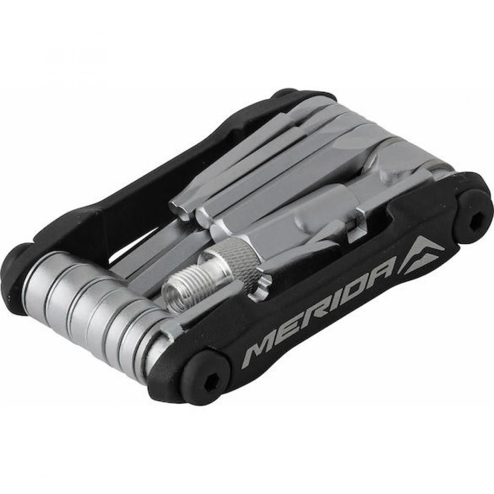Merida Multitool 20-in-1 Werkzeug Schwarz-Grau - Kompaktes Fahrrad-Multitool mit Aluminium-Konstruktion