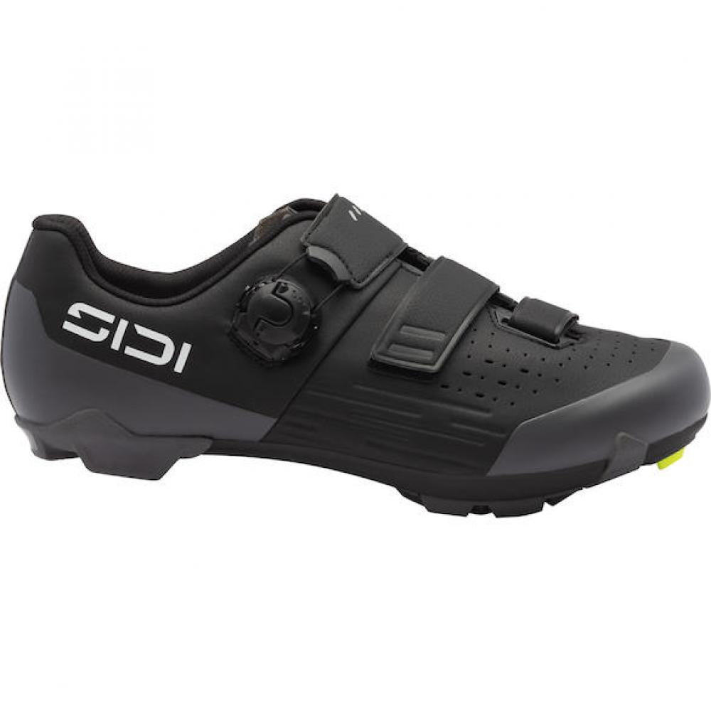 Sidi MTB SILVIS XC black 41,5 Schwarz - steifer MTB-Schuh für Cross-Country