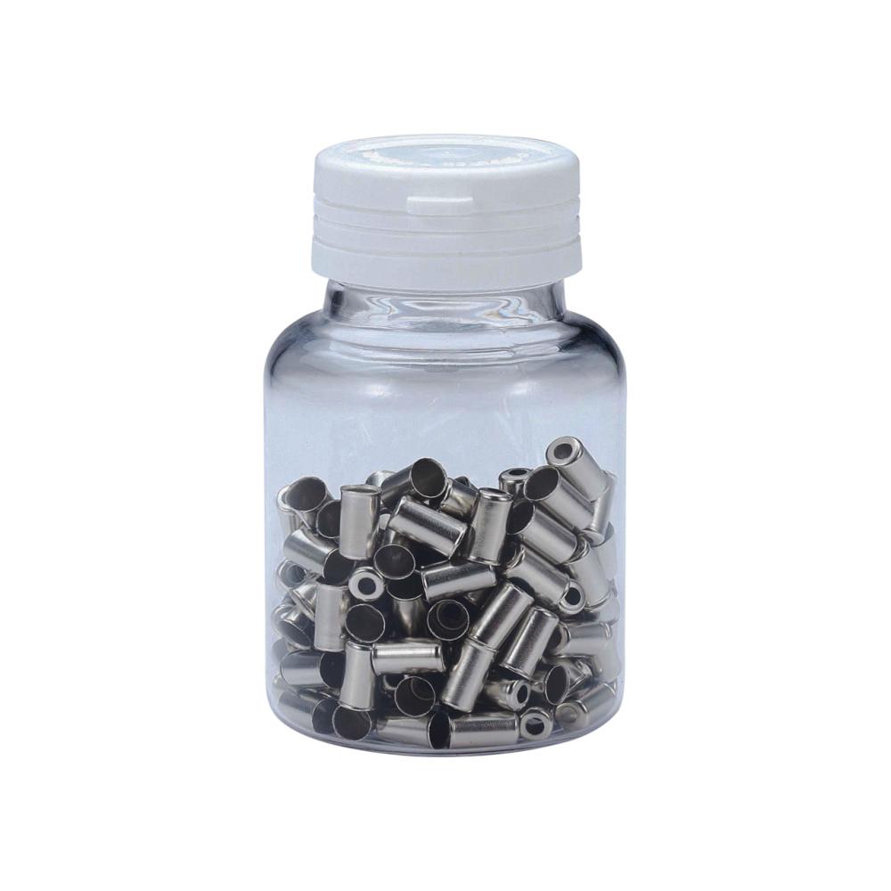 BBB Cycling BBB Kabelhülse Cable End 5mm silber - sauberer Abschluss für Brems- & Schaltzüge
