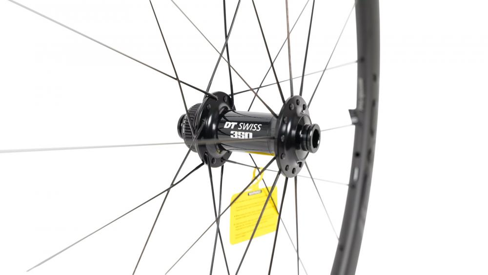 FRONT WHL MY19 C38 - Nabe - 700C FRONT CARBON TA 12X100MM DISC CENTERLOCK 24H - SATIN CARBON W/ BLACK DCL - Vorderrad