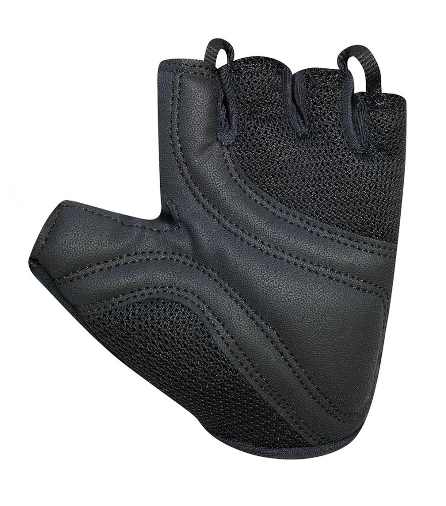 CHIBA Youth - Radhandschuhe kurzfinger schwarz S, atmungsaktiv & gepolstert, 55 g