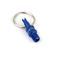 by,schulz Ventiladapter Mini Tool SV/DV auf AV blau
