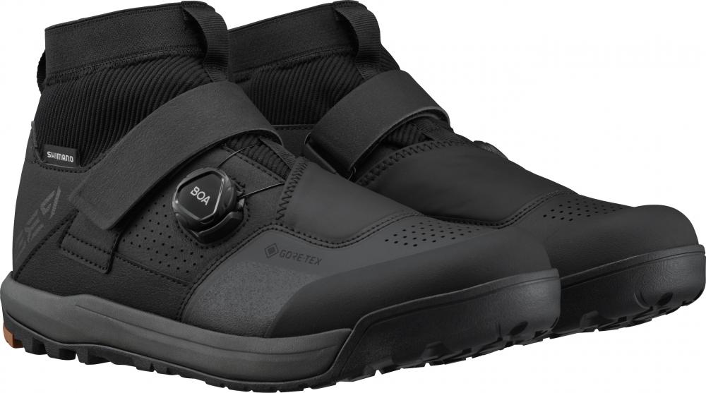 SHIMANO Fahrradschuhe GE900GTX Herren/Damen MTB SPD Fahrradschuhe 48 Schwarz