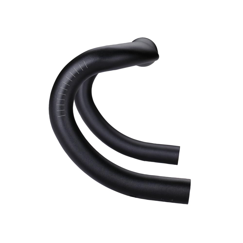 BBB Cycling BBB Lenker Racer 31.8/400mm schwarz 31 - ergonomischer Rennrad-Lenker für präzise Kontrolle
