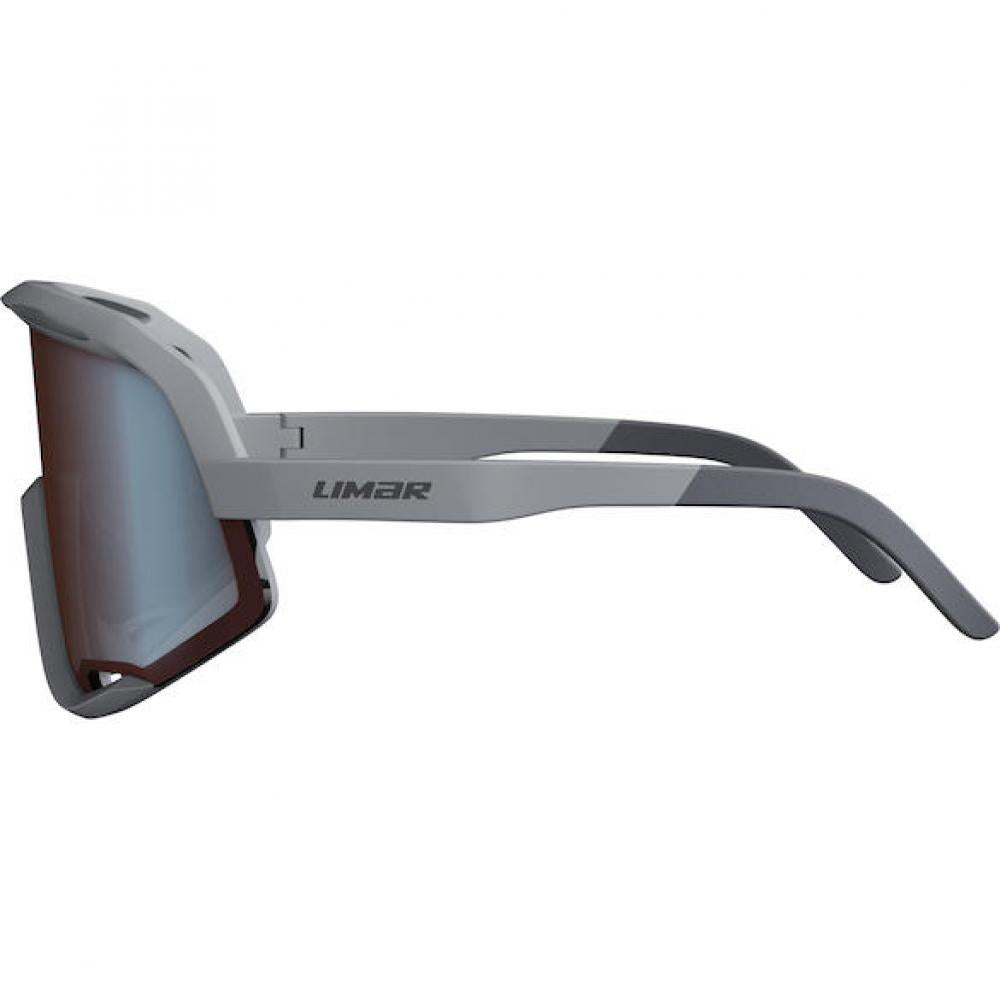 Limar Kosmos Matt Gray Onesize Grau - leistungsstarke All-Mountain-Radsportbrille
