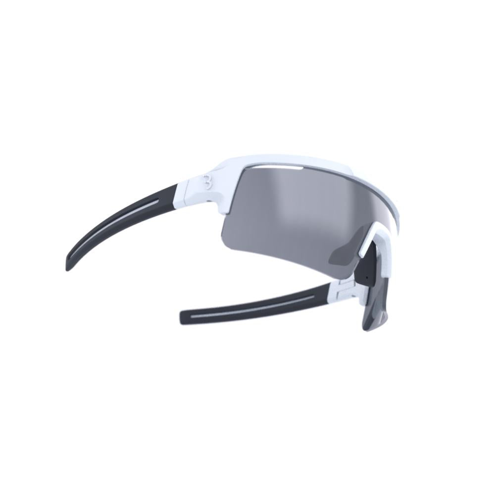 BBB Cycling BBB sportbrille Fuse PC flash Größe M matt weiß - leichte Sportbrille mit Top-Sicht
