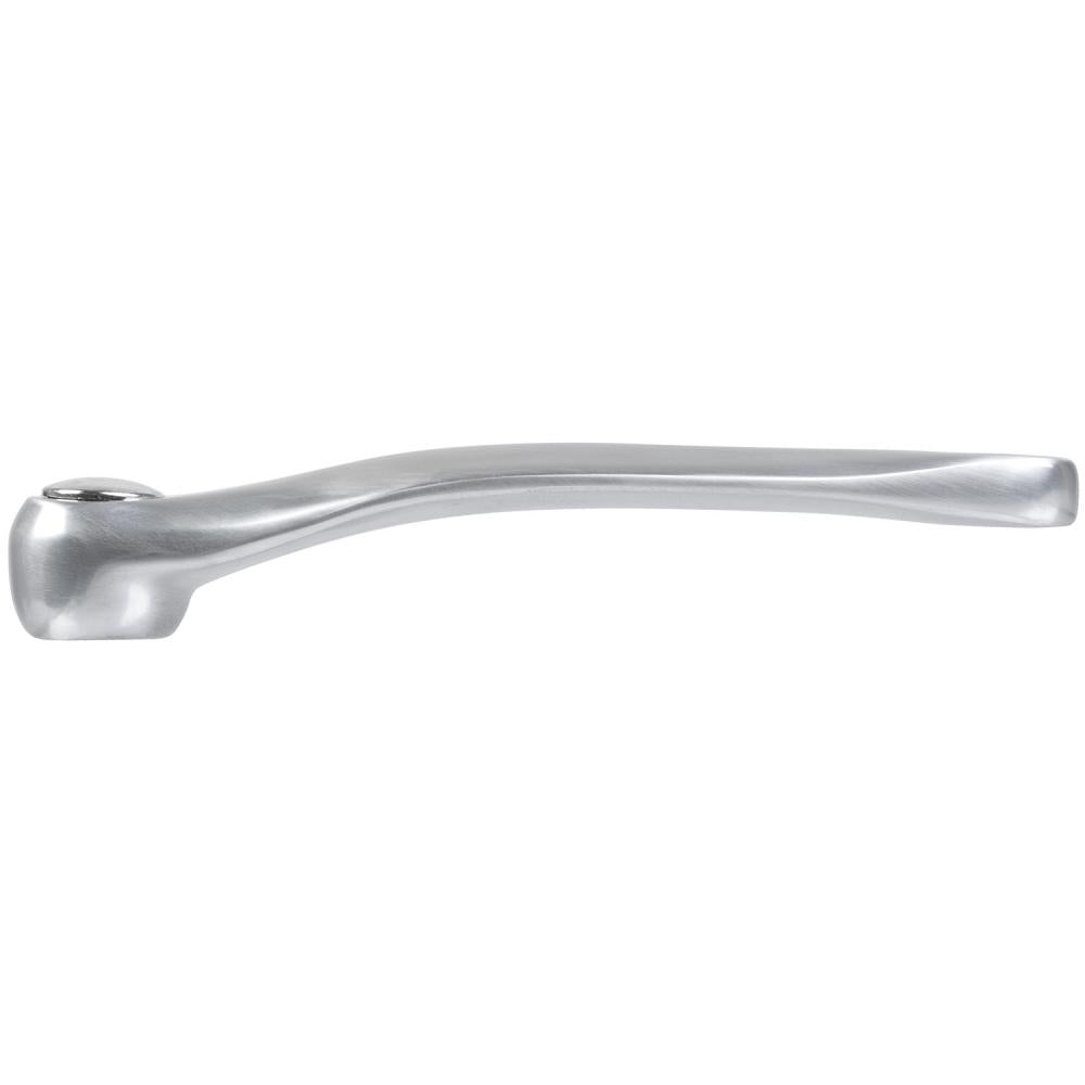 M-WAVE Kurbelsatz 38 Zähne 170 mm Aluminium Stahl 1-fach JIS silber für 1/2\" x 3/32\" Ketten City Trekking Räder langlebig stabil leichtgängige Kraftübertragung
