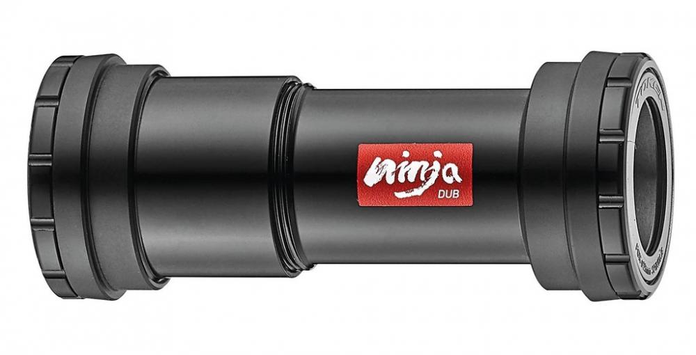 Schwarzes TOKEN Thread Fit Ninja DUB Innenlager für BB386/BB392 und Campagnolo UT Kurbelgarnituren.