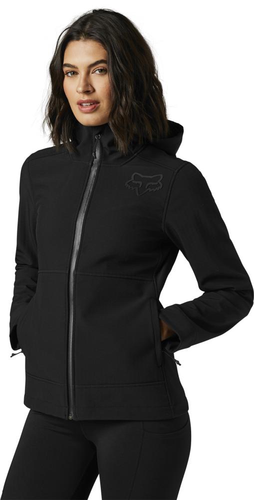 Fox wasserdichte Softshell-Pitjacke Black Größe L