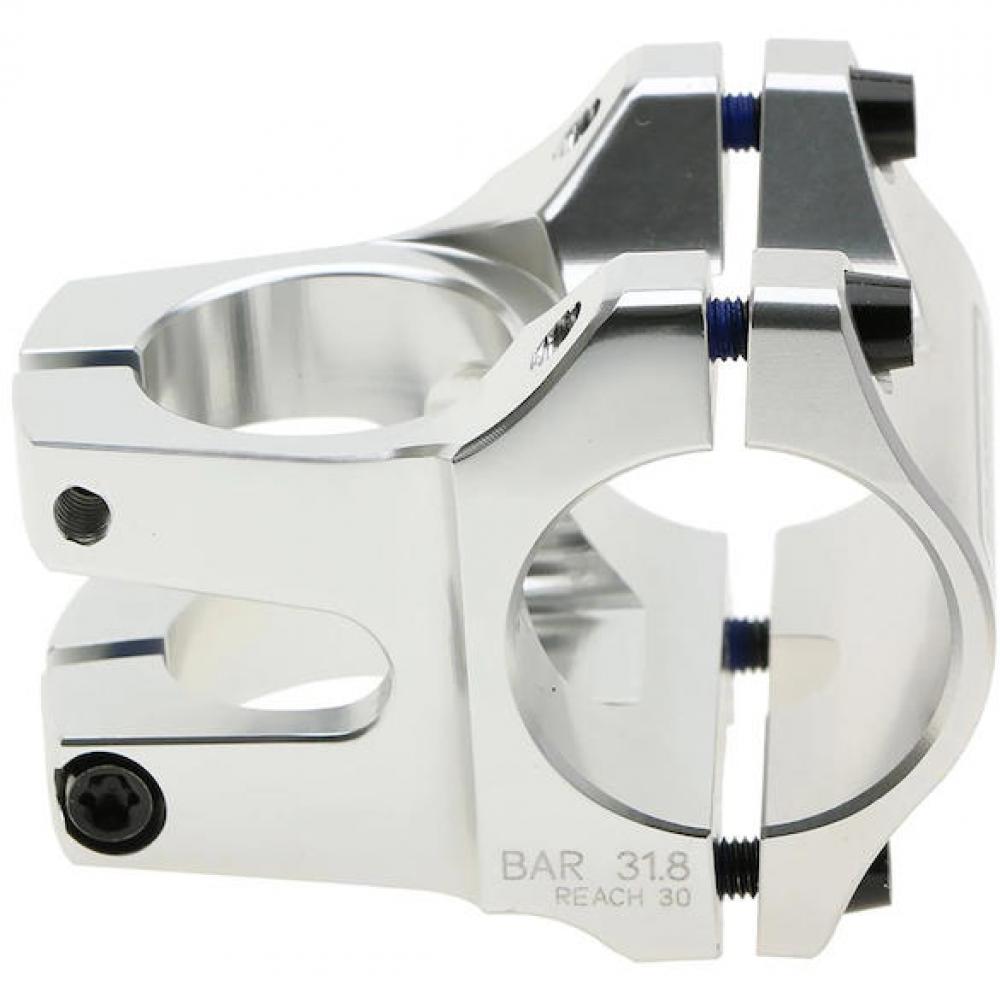 Protaper Vorbau Team 31,8 x 40 mm Silber poliert - stabiler MTB-Lenkerhalter