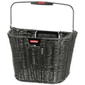 KLICKfix Fahrradkorb Structura Retroschwarz 25x34x27 cm