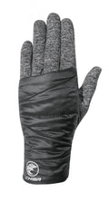 CHIBA Urban Performer - Thermostretch Radhandschuhe XS hellgrau mit Primaloft & Touchfunktion