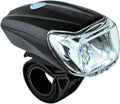 Procraft Frontlicht LED Eco 25/15 Lux Schwarz - StVZO-konform, 90 m Leuchtweite, inkl. Batterien