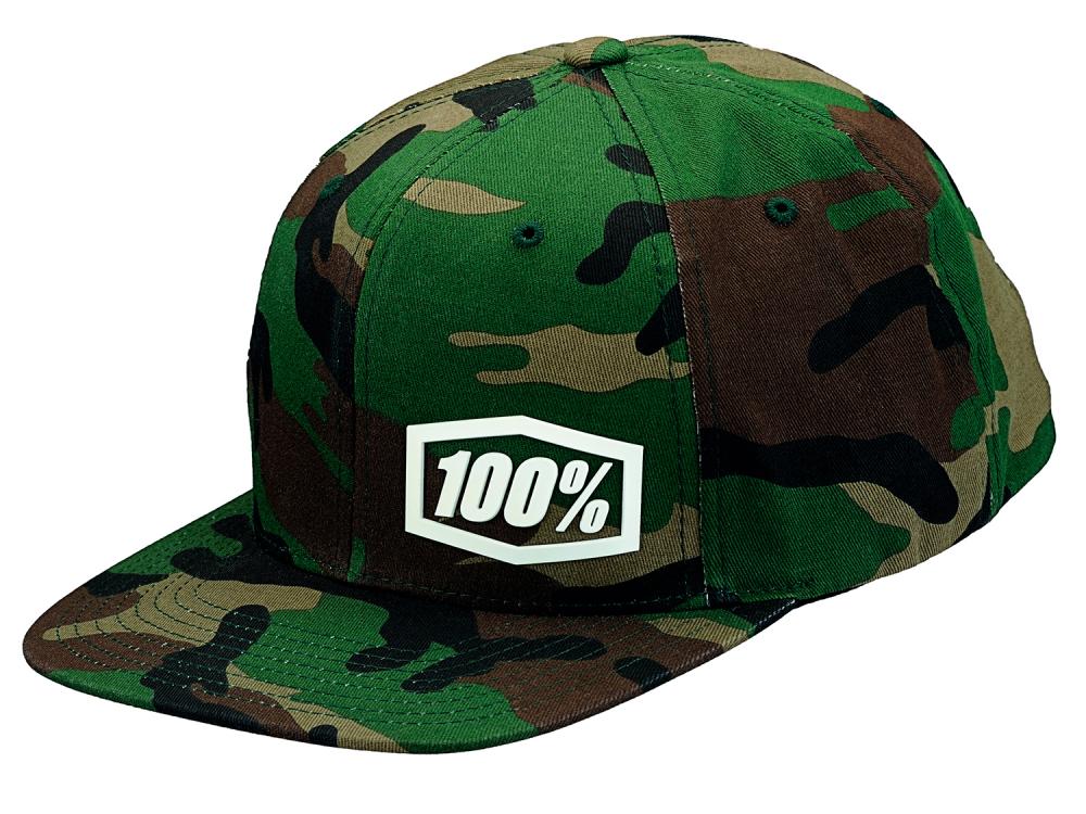100% Machine LYP Fit Snapback Hat unis Camo - lässiges Camo-Cap mit perfektem Sitz