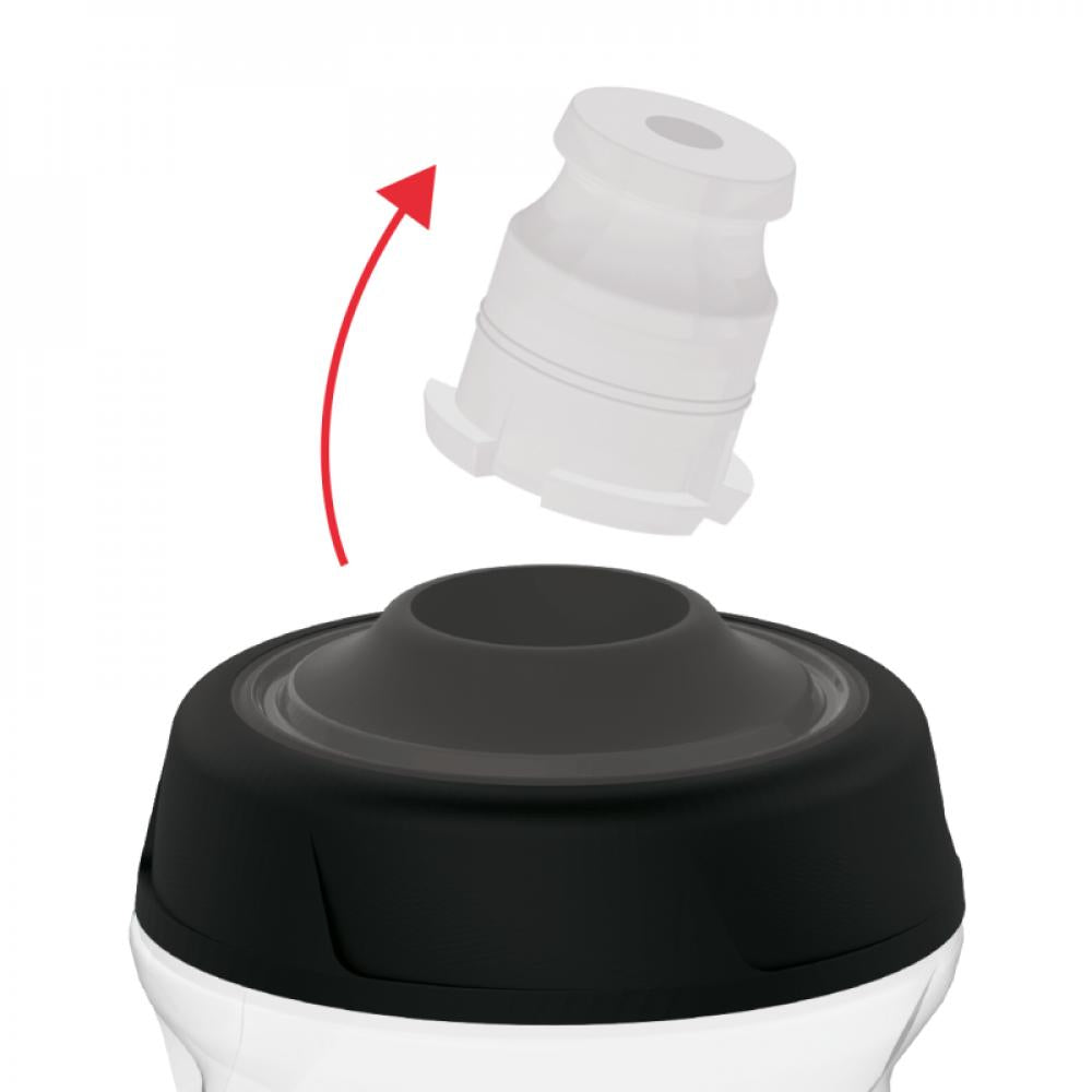 Zéfal Trinkflasche Sense Pro Kupfer / Grau 800 ml - auslaufsicher & BPA-frei für Sport und Alltag