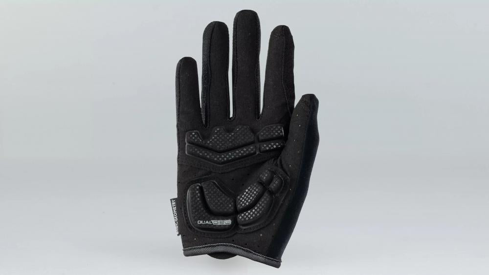 Specialized BG DUAL GEL Handschuh LF WMN BLK S Größe S BLACK - gepolsterter MTB Langfinger Handschuh - Bekleidung