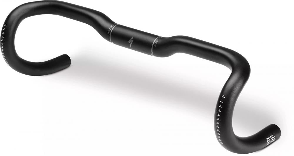 Specialized HOVER EXPERT ALLOY +15 RD 38 BLACK - Ergonomischer Rennradlenker Aluminium 38cm