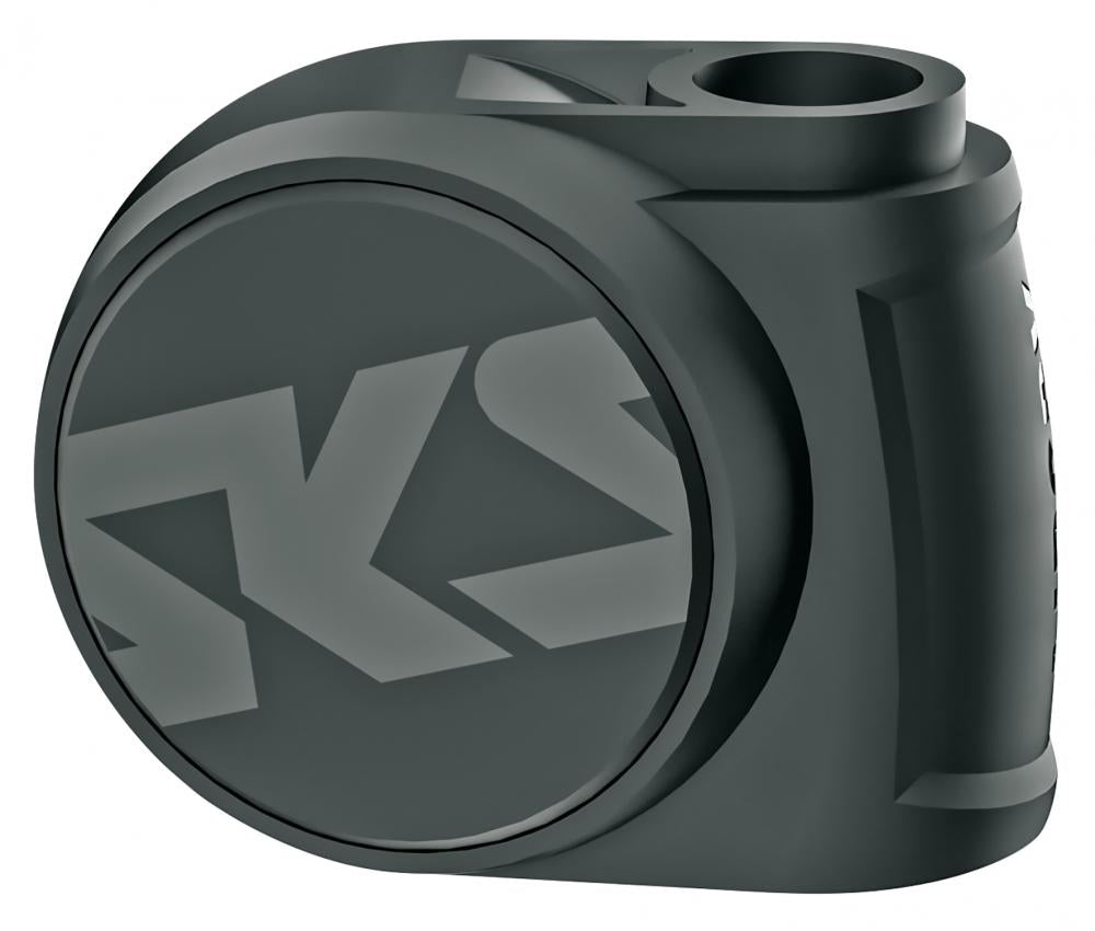 SKS Airspy SV Reifendruckkontrolle Smarte Luftdrucküberwachung für SV-Ventile, Bluetooth-Konnektivität, präzise Messung, einfache Montage, Farbe: Schwarz