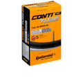 Continental Fahrradschlauch Tour 26, 26x1 1/8-1.75", SV Sclaverand 42mm, robuster Butylschlauch in orange Box