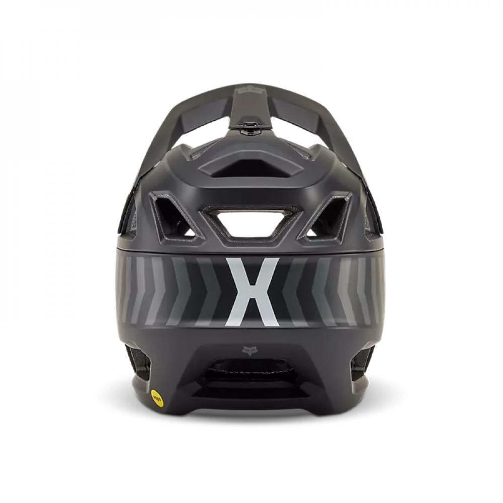 FOX Proframe Nace Fullface-MTB-Helm Schwarz L 59-63 cm Mips