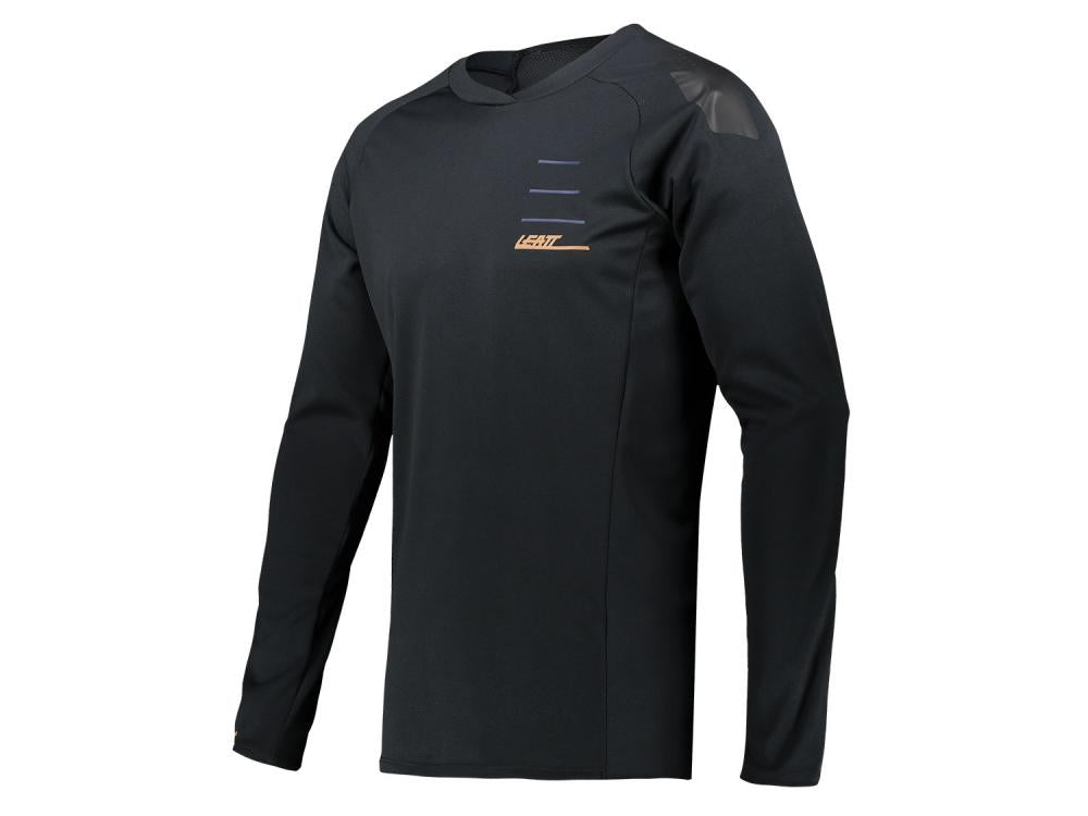 Leatt MTB All Mountain 5.0 Jersey Gr. M Schwarz - Atmungsaktives Langarmtrikot
