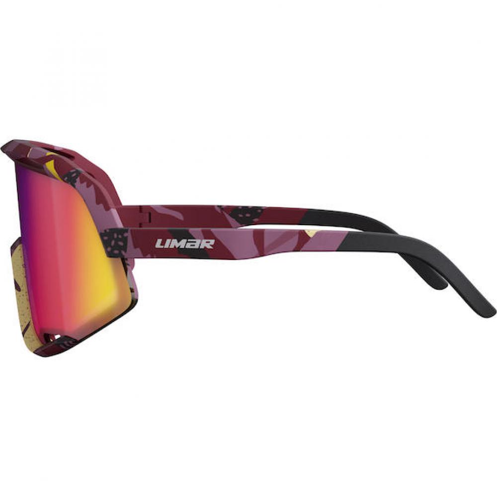 Limar Kosmos Amaranth Onesize Rot - All-Mountain Sportbrille mit großem Sichtfeld