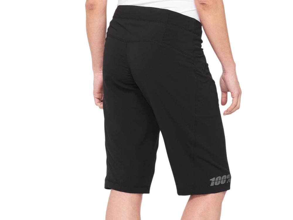 100% Ridecamp Women Short XL black - leichte MTB-Short für lange Trail-Tage