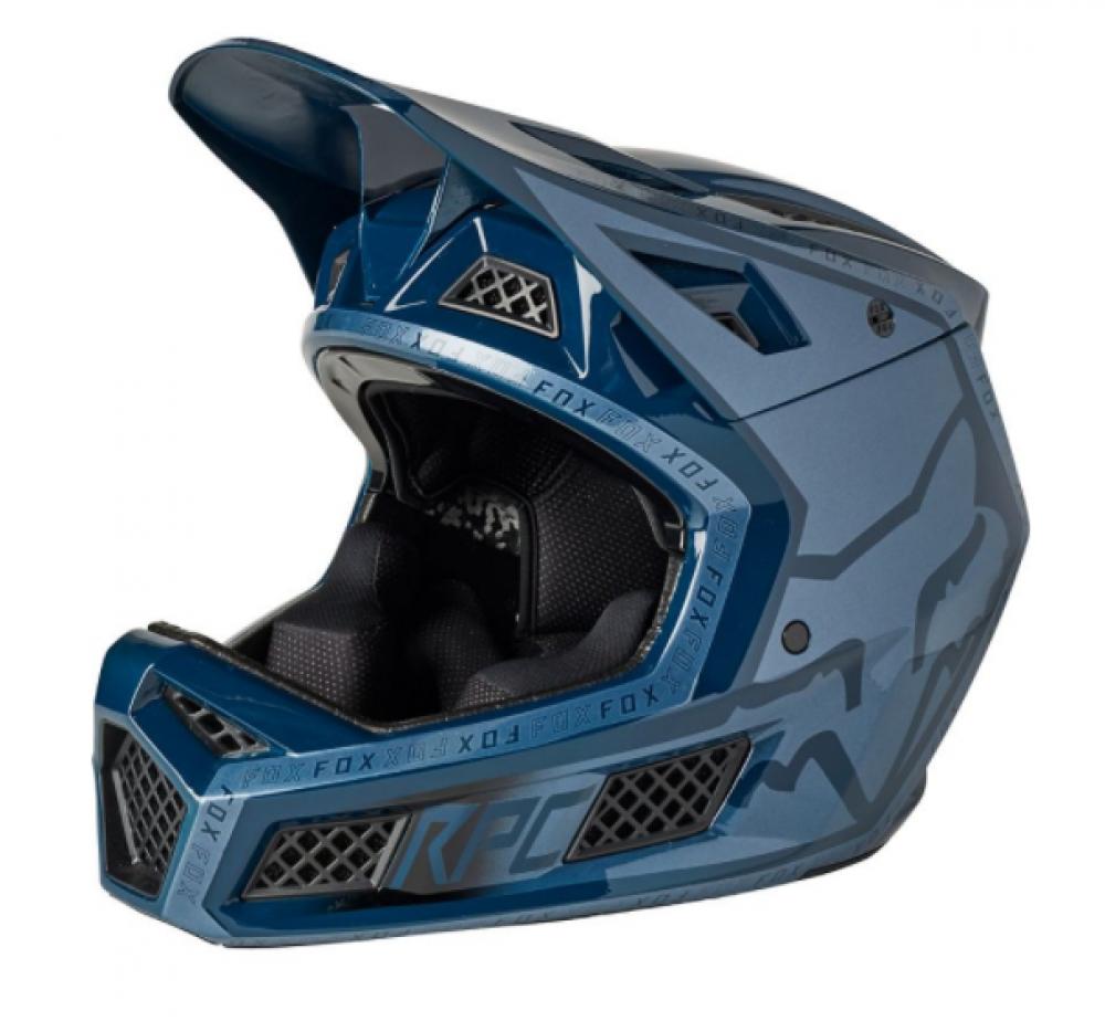 FOX Helm RPC MIPS REPEATER CE Full Face Schutz Helm dark indigo L
