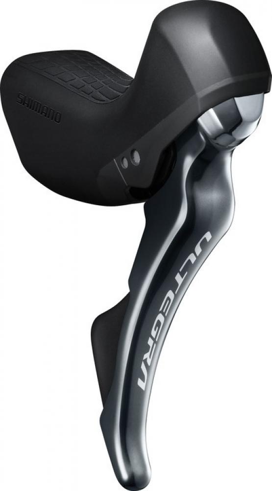 SHIMANO ULTEGRA ST-R8020 11-fach rechter Schalt-/Bremshebel für hydraulische Scheibenbremse, schwarz/grau.