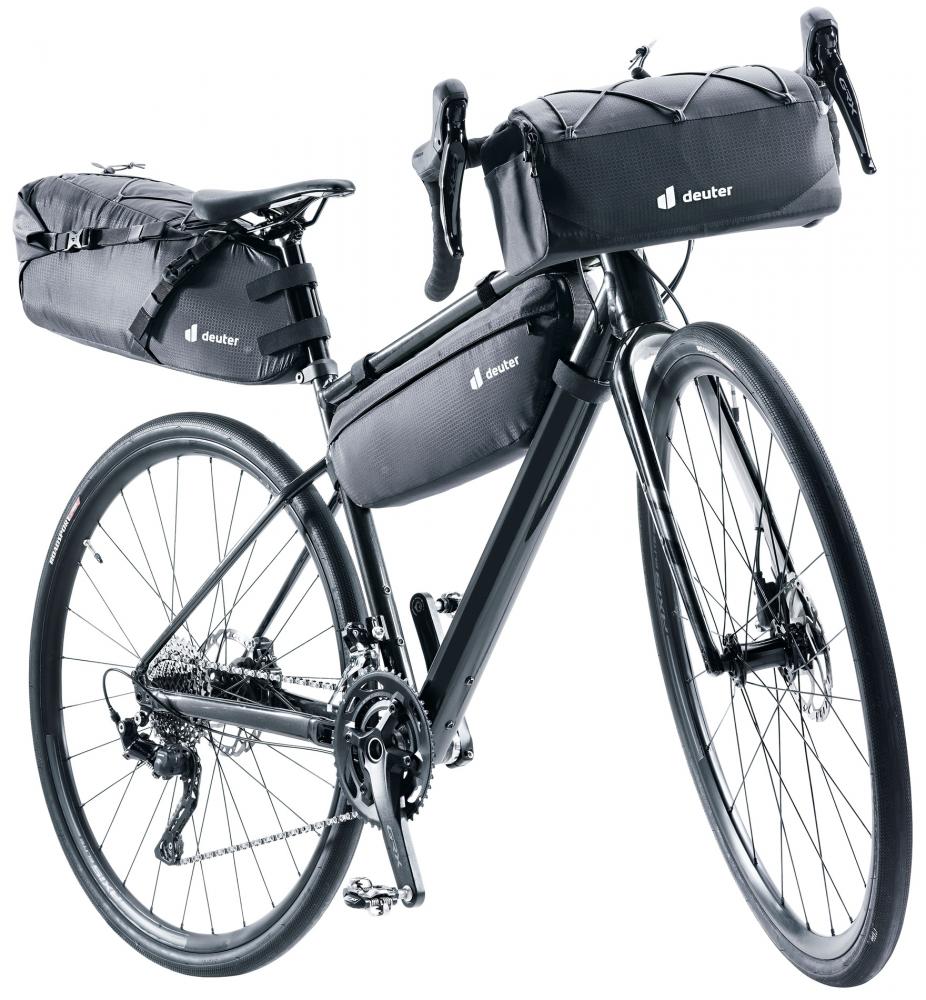 Deuter Mondego SB 16 Satteltasche 16L Schwarz - Bikepacking Fahrradtasche