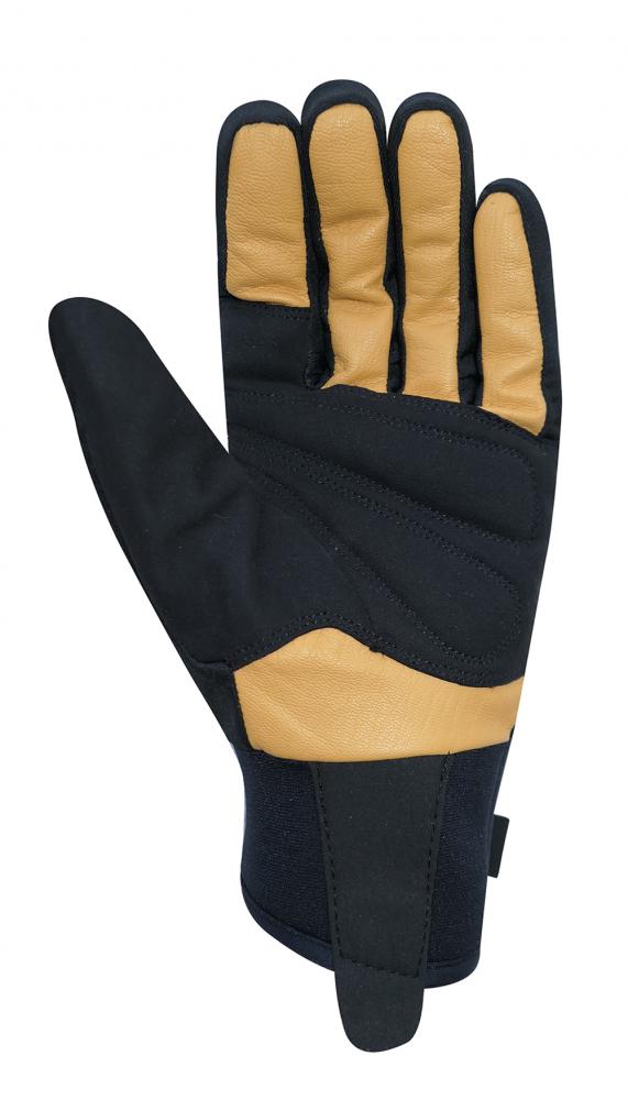 CHIBA Light Waterproof - wasserdichte Softshell-Radhandschuhe XL schwarz