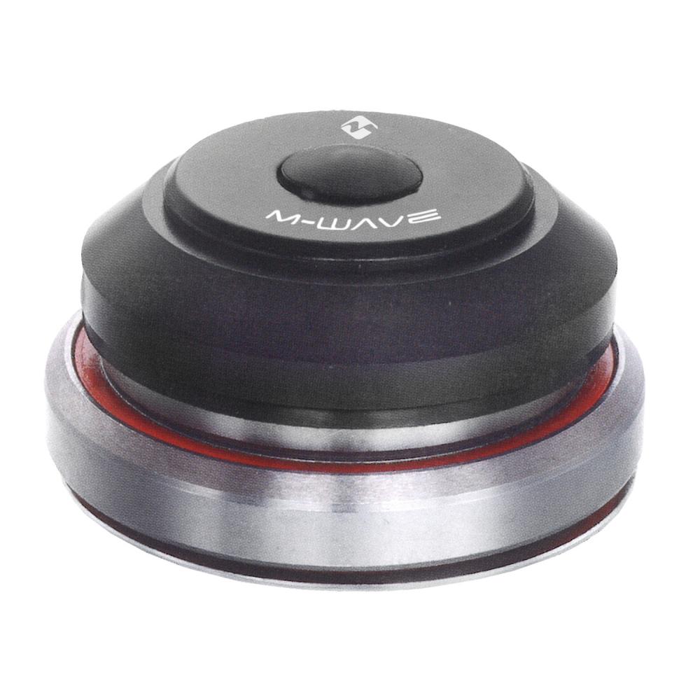 M-WAVE IS42/52 C integrierter AHEAD-Steuersatz 1 1/8 Zoll oben / 1 ½ Zoll unten Aluminium, schwarz