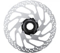 SHIMANO RT-EM300 180mm Bremsscheibe, silberne Fahrrad-Scheibenbremse für Geschwindigkeitssensor, Center Lock.