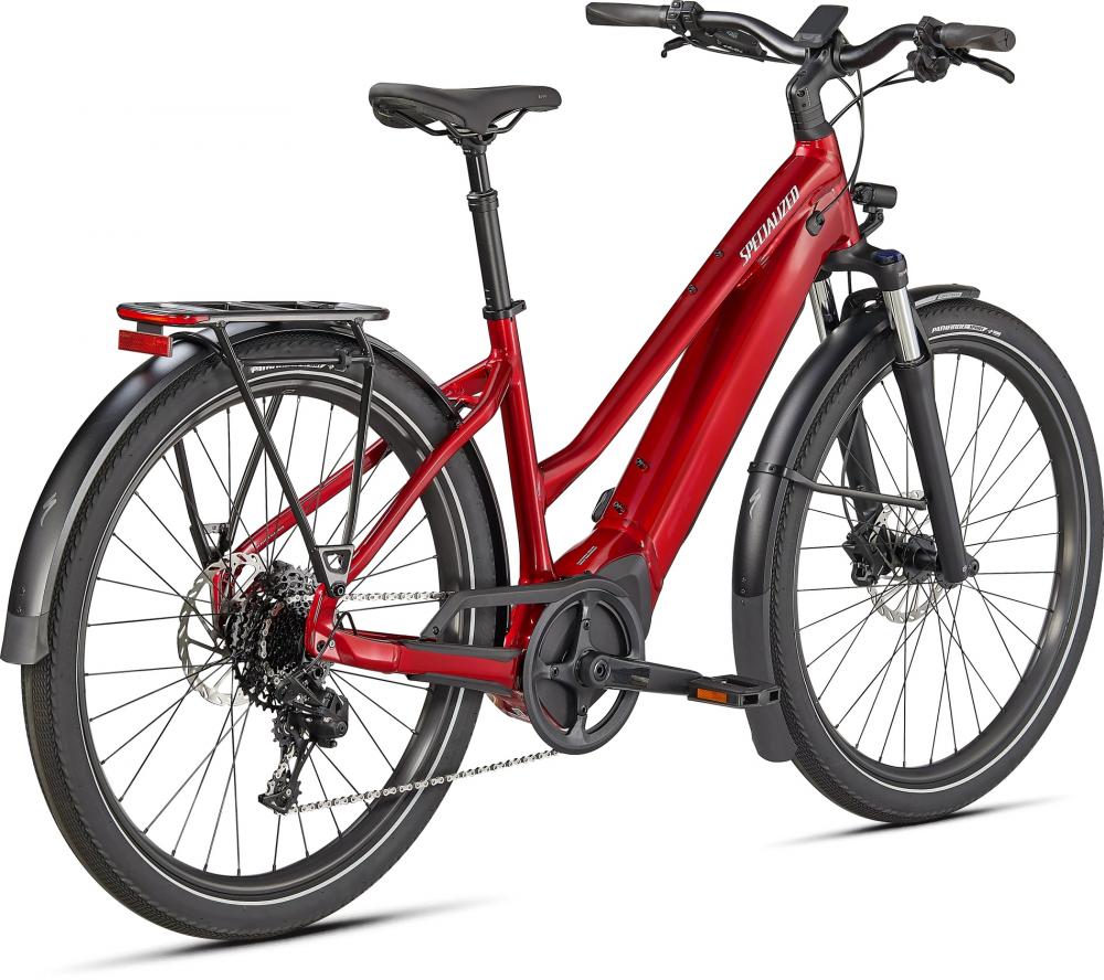 VADO 4.0 ST NB REDTNT/SILREFL L - E-City Bike