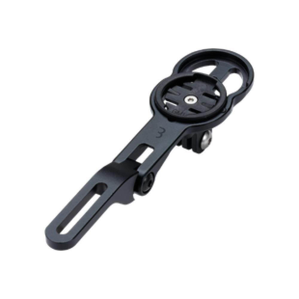 BBB Cycling bracket AeroMount Duo for bike computers One Size schwarz - aerodynamische Lenkerhalterung