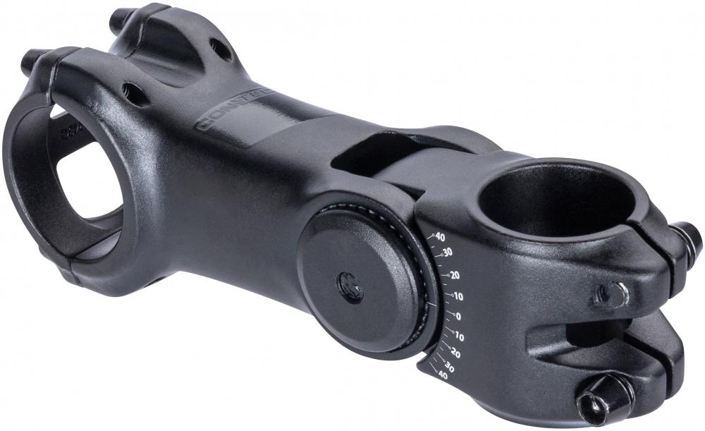 CONTEC Vorbau Udea, 35.0 mm Klemmung, 110 mm Länge, 1 1/8\" Gabelschaft, hochwertiges Aluminium, leicht und stabil, ideal für Rennrad oder MTB, schwarz matt